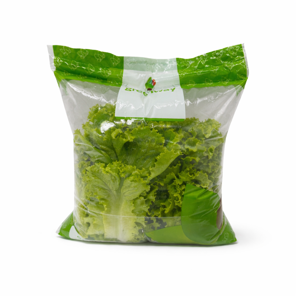 ALFACE CRESPA VERDE INTEIRA 150G HIGIENIZADA