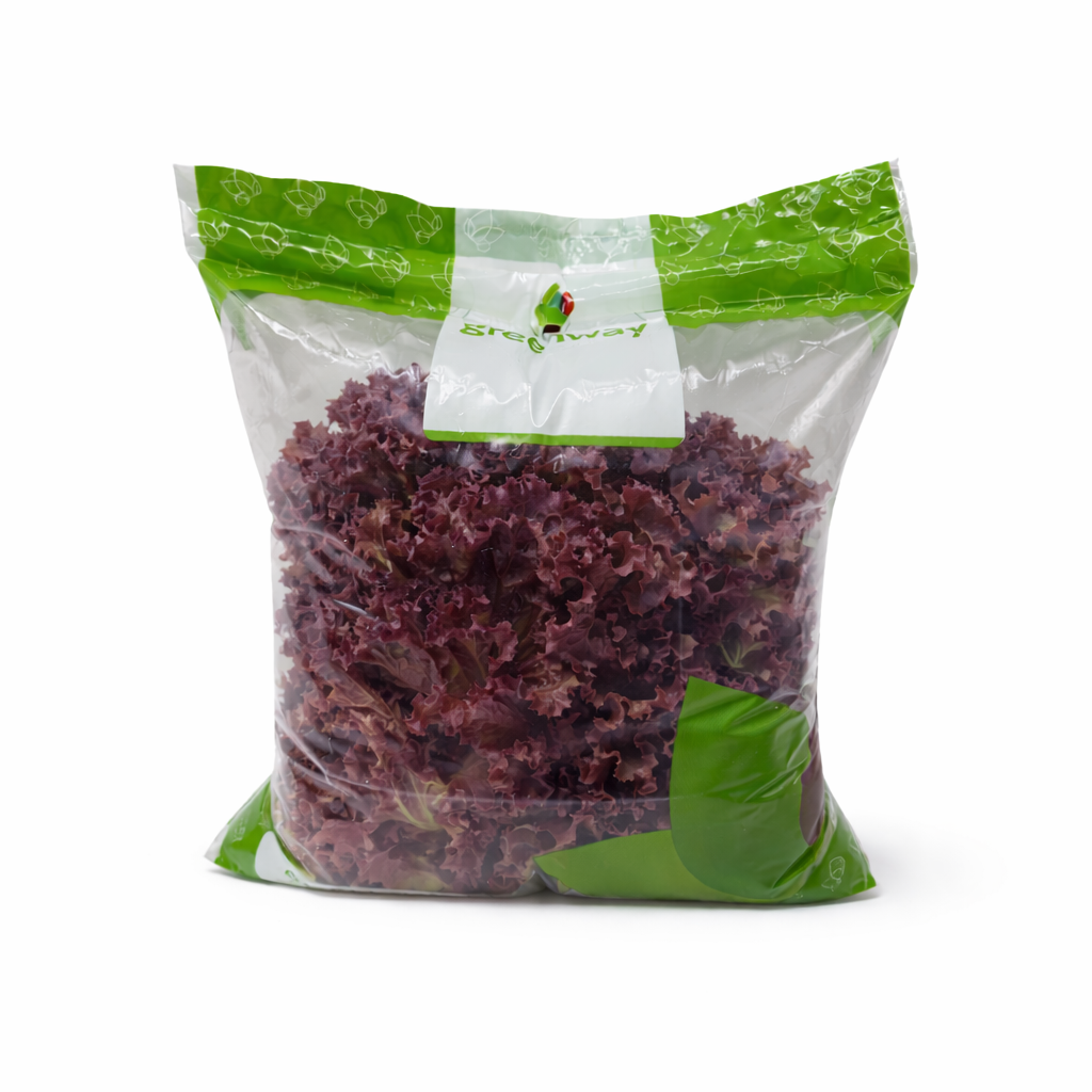 ALFACE CRESPA ROXA INTEIRA 150G HIGIENIZADA