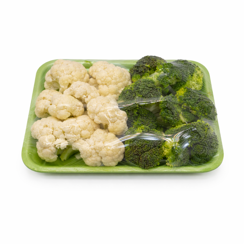 BROCOLIS E COUVE FLOR FLORETES 500G HIGIENIZADO