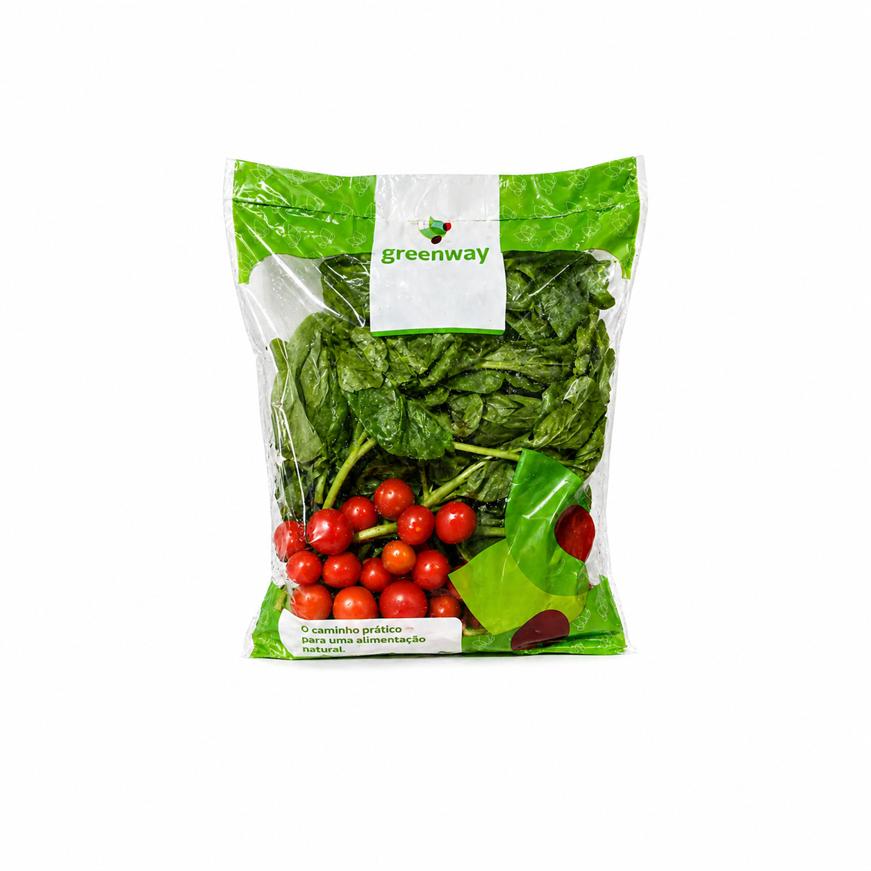 RUCULA COM TOMATE CEREJA 150G HIGIENIZADOS